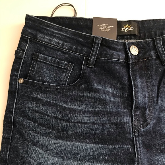 ZLZ  DENIM Men’s Shorts Distressed - Picture 7 of 15